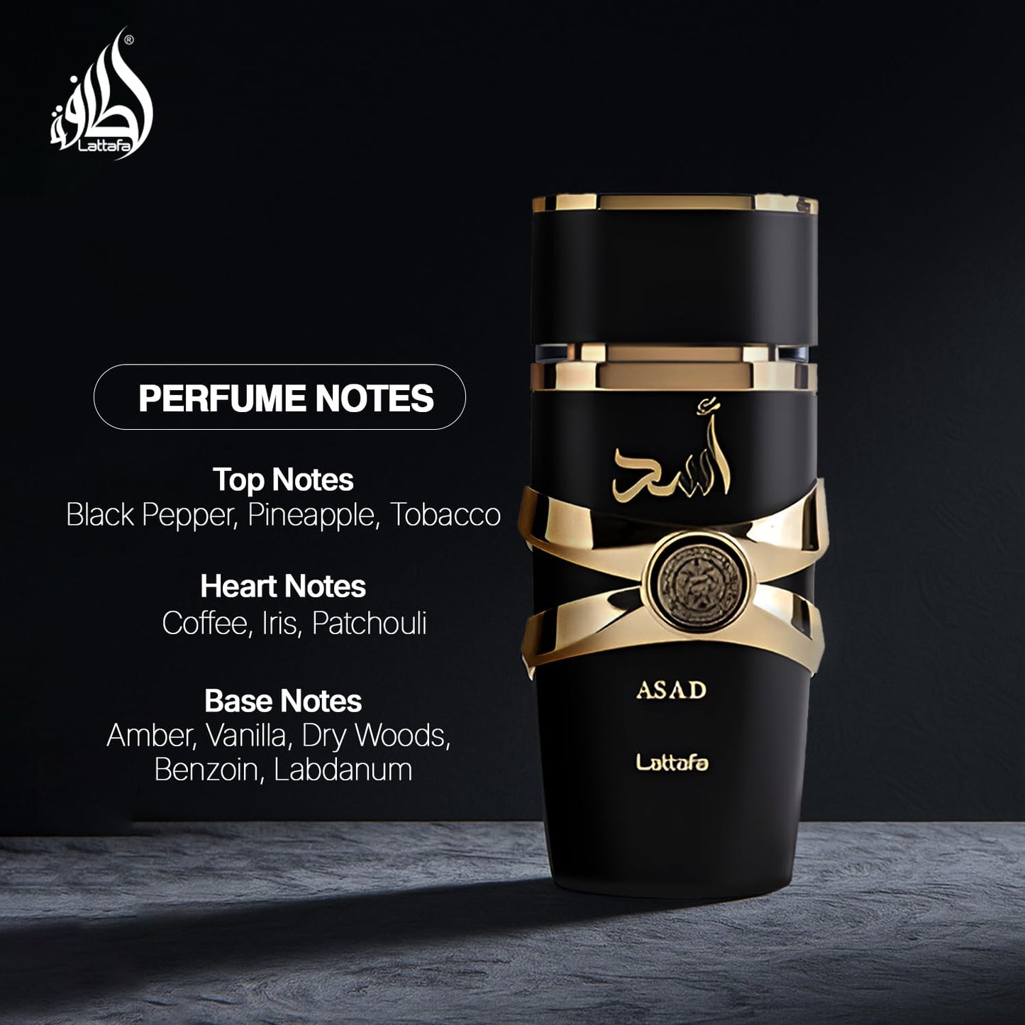 lattafa asad edp 100ml